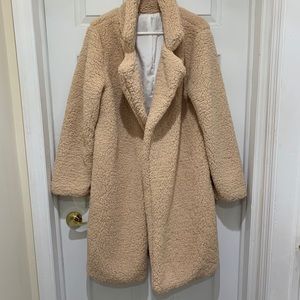 NWOT Teddy bear jacket large